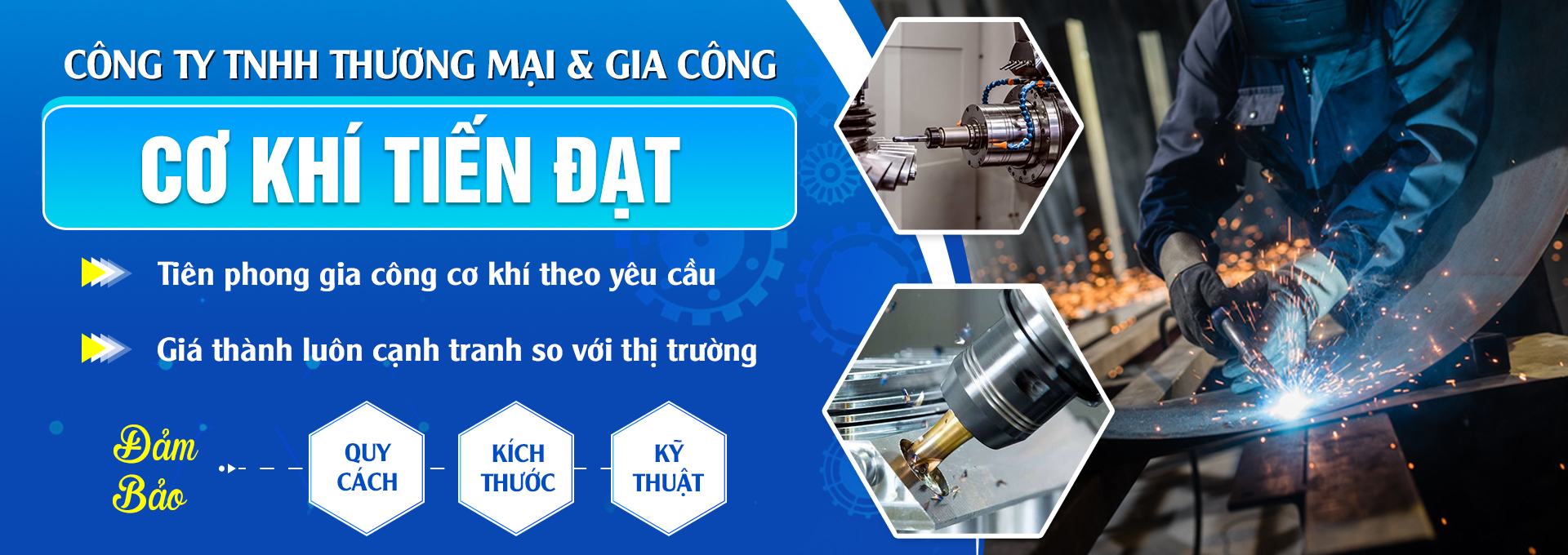 CÔNG TY TNHH THƯƠNG MẠI VÀ GIA CÔNG CƠ KHÍ TIẾN ĐẠT<b>